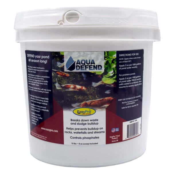 Aqua Defend™ All-Natural Pond Water Treatment - 10 LBS