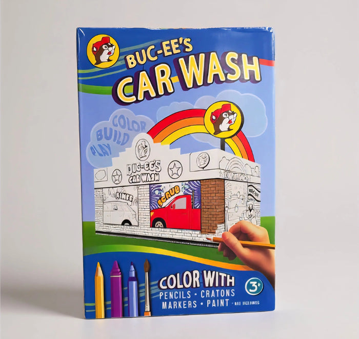 Buc-ee's Color & Build Activity Set - Carwash Edition Buc-ee's