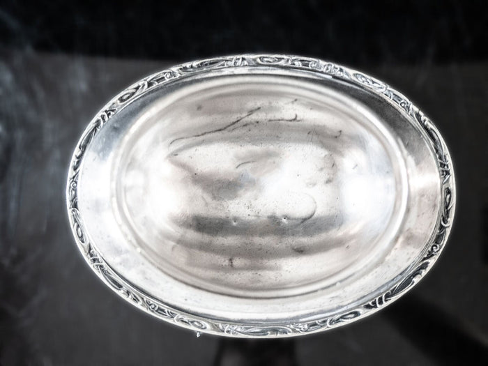 Antique Blanco's Cafe Silver Soldered Soup Tureen San Francisco