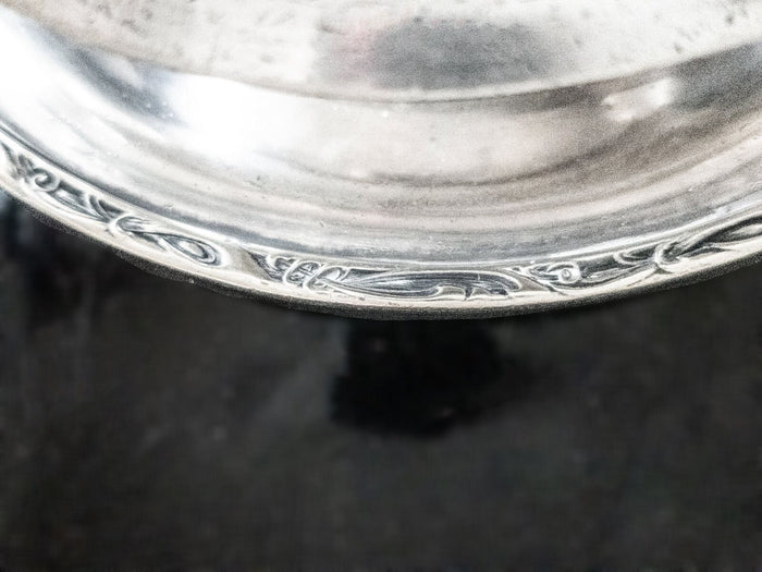 Antique Blanco's Cafe Silver Soldered Soup Tureen San Francisco