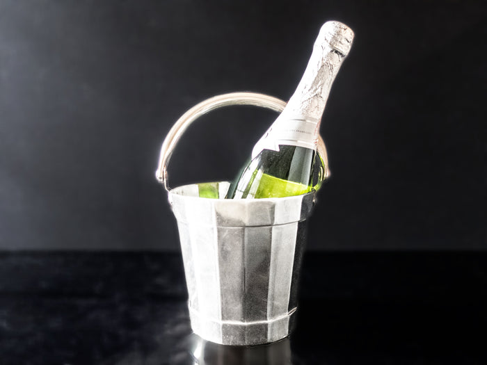 Antique Silver Plate Ice Bucket Champagne Chiller Jos Heinrich's New York Paris