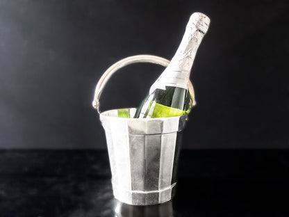 Antique Silver Plate Ice Bucket Champagne Chiller Jos Heinrich's New York Paris