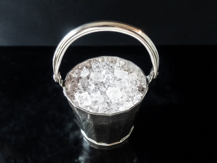 Antique Silver Plate Ice Bucket Champagne Chiller Jos Heinrich's New York Paris