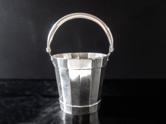 Antique Silver Plate Ice Bucket Champagne Chiller Jos Heinrich's New York Paris