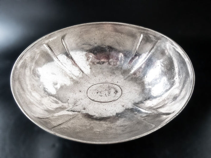 Antique Silver Soldered Meat Dome Food Cloche Hotel Silver
