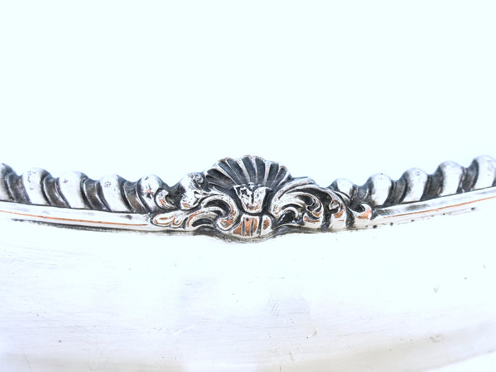Antique XL Silver Plate Serving Tray Barbour Silver Co Circa 1890s