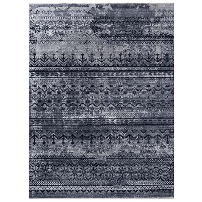 Ashton 571 Area Rug - Black Storm - 8' x 10' - Wichita Home Outlet