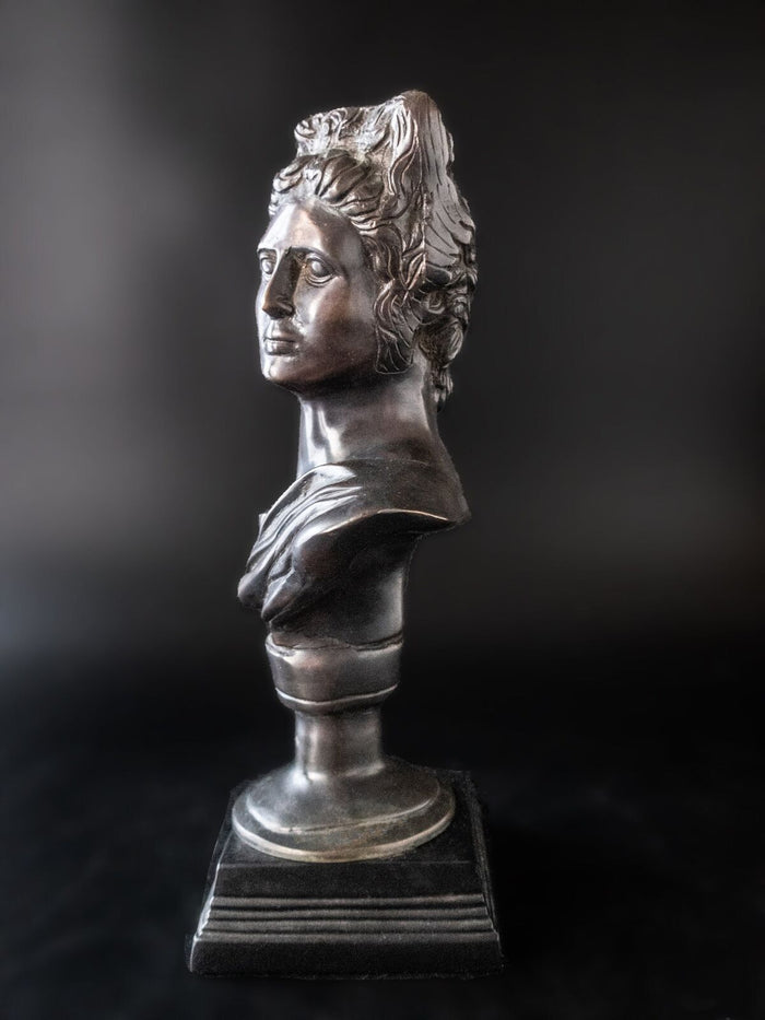 Bronze Bust Greek Goddess Neoclassical Statue Wildwood