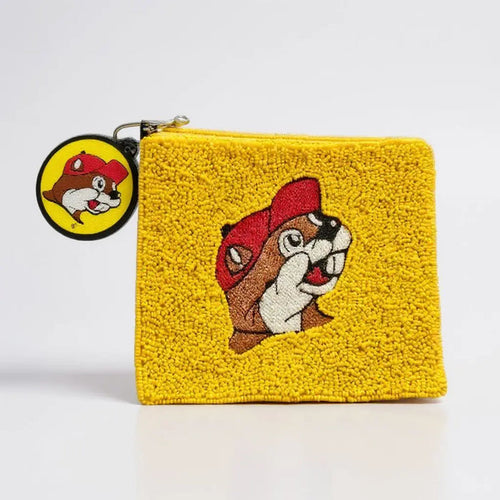 Buc-ee's Beaded Coin Purse Buc-ee's