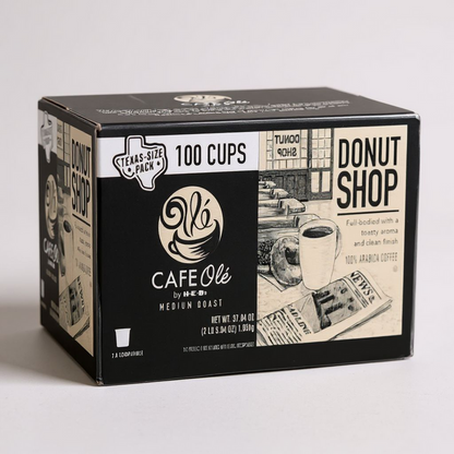 CAFE Ole by H-E-B, Donut Shop Coffee Single Serve Cups