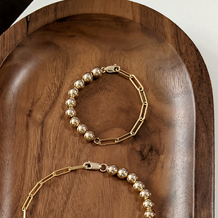 Ellen Chiu: Ball & Chain Bracelet