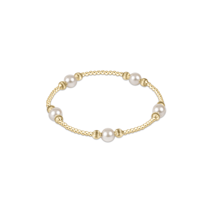 Enewton Purpose Pearl 6mm Bead Bracelet - Dignity Enewton Purpose Pearl 6mm Bead Bracelet - Dignity Bracelet