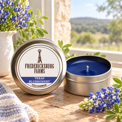 Fredericksburg Farms
Texas Bluebonnet Candle Travel Tin