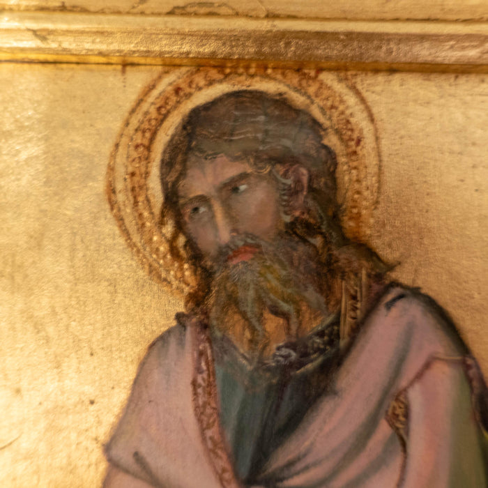 Gilded Framed Oil Painting Saint Andrew Antique Style