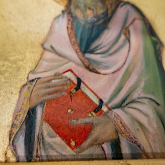 Gilded Framed Oil Painting Saint Andrew Antique Style