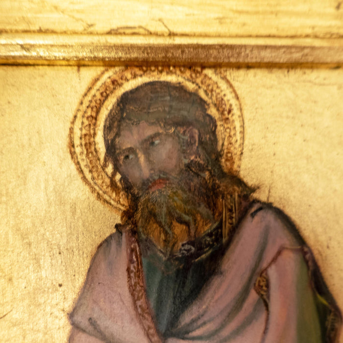 Gilded Framed Oil Painting Saint Andrew Antique Style