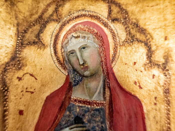 Gilded Framed Oil Painting Saint Mary Magdalen Antique Style Paintings And Art