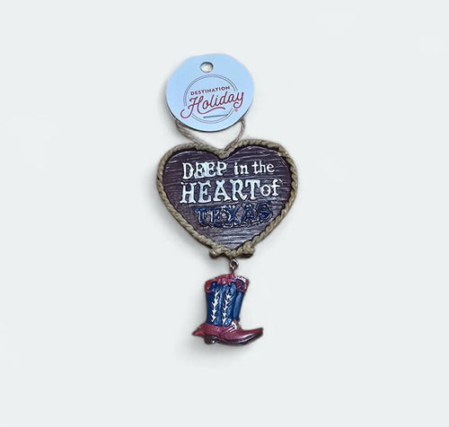 H-E-B Deep In The Heart of Texas Ornament Buc-ee's