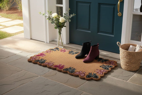 H-E-B Destination Holiday Bow Doormat