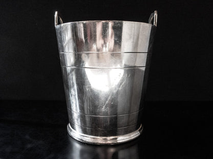 Hotel Style Silver Soldered Ice Bucket Champagne Chiller Sheffield England