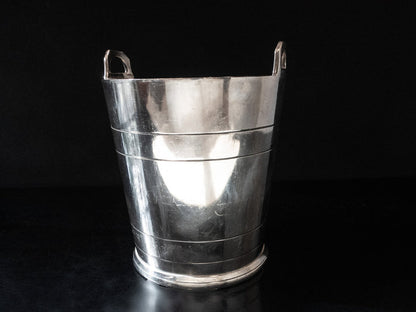 Hotel Style Silver Soldered Ice Bucket Champagne Chiller Sheffield England
