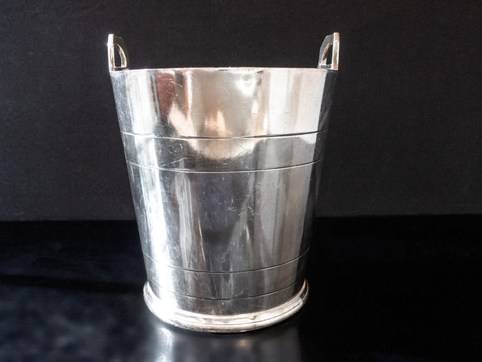 Hotel Style Silver Soldered Ice Bucket Champagne Chiller Sheffield England