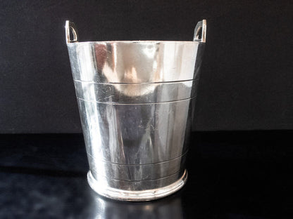 Hotel Style Silver Soldered Ice Bucket Champagne Chiller Sheffield England