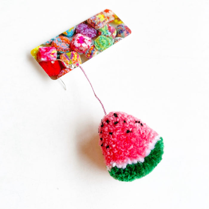 Karyn Lao: Pompom Earrings