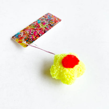 Karyn Lao: Pompom Earrings
