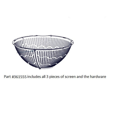 Kasco® Replacement Bottom Screens - 361555