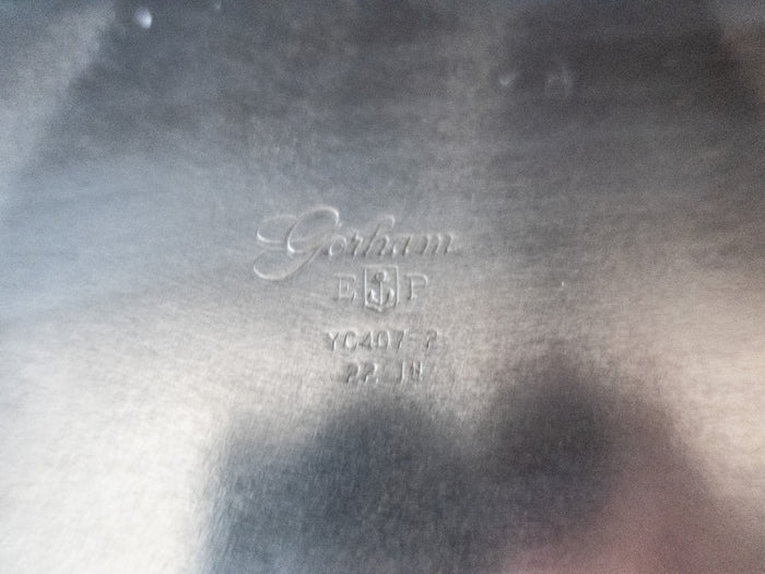 Large Silver Plate Serving Tray Colonial By Gorham YC407