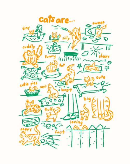 Marisha Lozada: Cats Are… Print