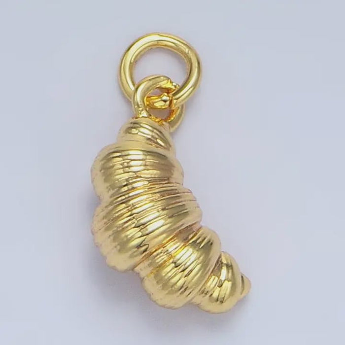 Mini Croissant Charm Mini Croissant Charm Charms