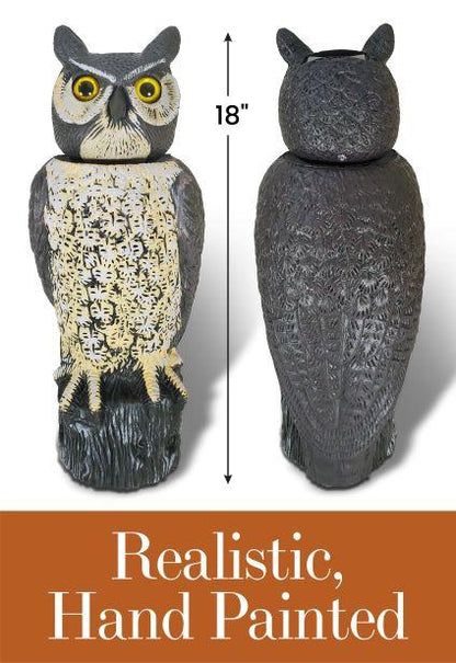 Natural Enemy Scarecrow® SOL-R Action Owl™