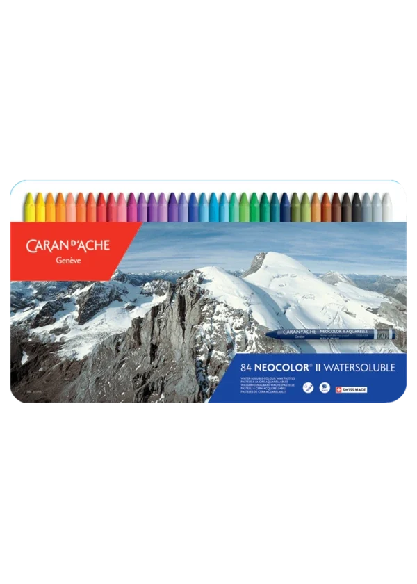 Neocolor II Watersoluble Wax Pastel Set of 84