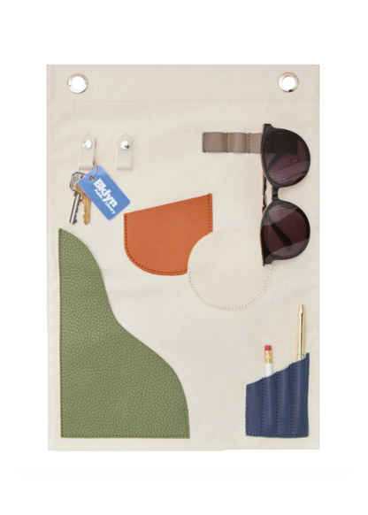 OAD Small Wall Hanging Pocket Art - Neutrals
