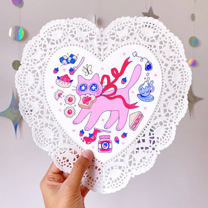 Radhia Rahman: Doily Drawing