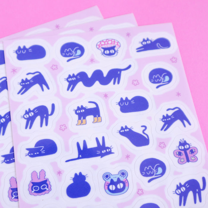 Radhia Rahman: Kuni Sticker Sheets