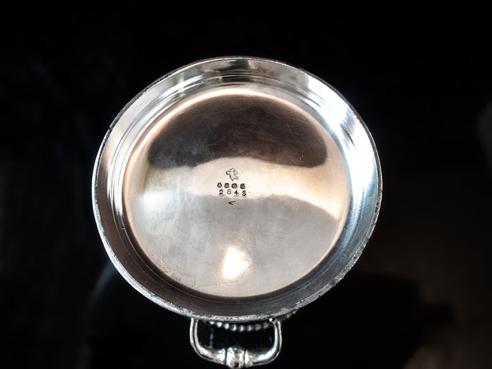 Rare Antique Silver Plate Ice Bucket Champagne Chiller Atkin Bros Late 1800's Barware