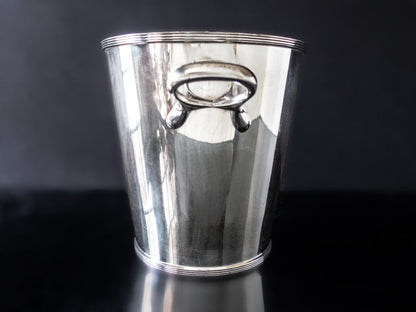 Rare Antique Silver Plate Ice Bucket Champagne Chiller Barbour Silver Co Late 1800's Barware