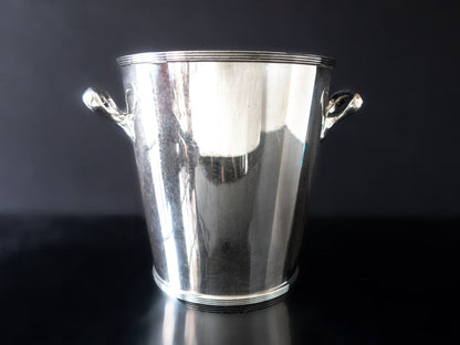Rare Antique Silver Plate Ice Bucket Champagne Chiller Barbour Silver Co Late 1800's Barware