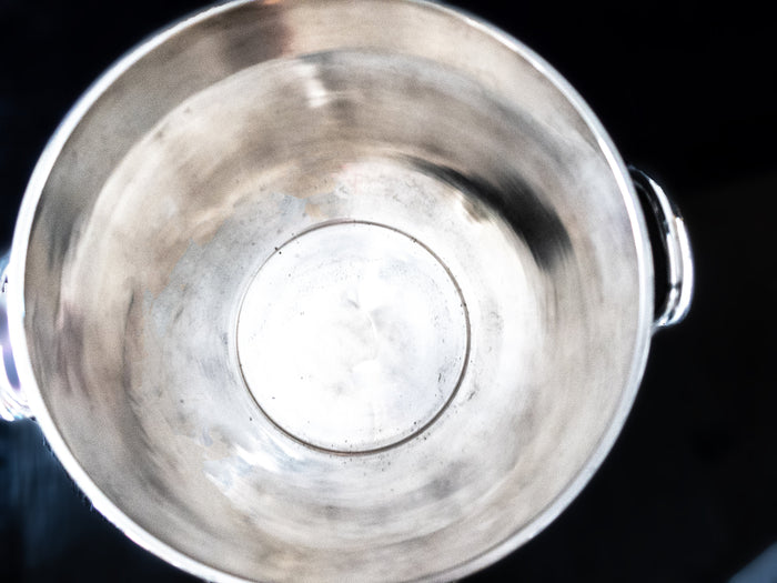 Rare Antique Silver Plate Ice Bucket Champagne Chiller Barbour Silver Co Late 1800's Barware
