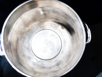 Rare Antique Silver Plate Ice Bucket Champagne Chiller Barbour Silver Co Late 1800's Barware