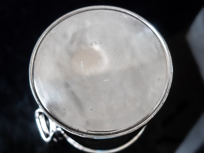 Rare Antique Silver Plate Ice Bucket Champagne Chiller Barbour Silver Co Late 1800's Barware