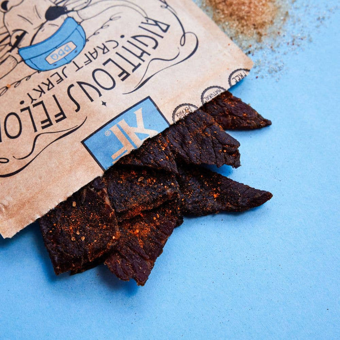 Righteous Felon Bootleggin' BBQ Beef Jerky 2oz - Wichita Home Outlet
