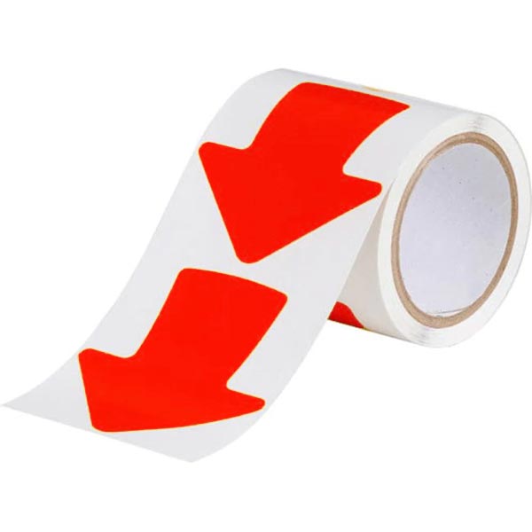 Roll of 100 Adhesive Arrows