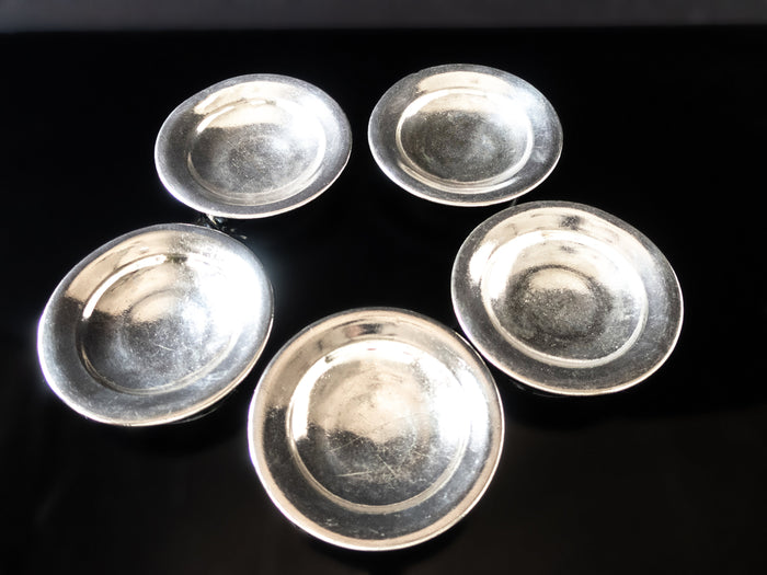 Silver Soldered Bowls Set Of Five International Silver Circa 1956