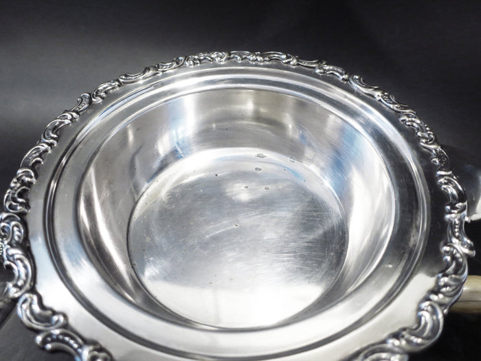 Silver Soldered Chafing Dishing Buffet Stand By Gorham Silver And Silverplate