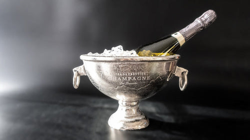 Silver Tone Cuvee De Prestige Champagne Chiller Ice Bucket Ice Buckets