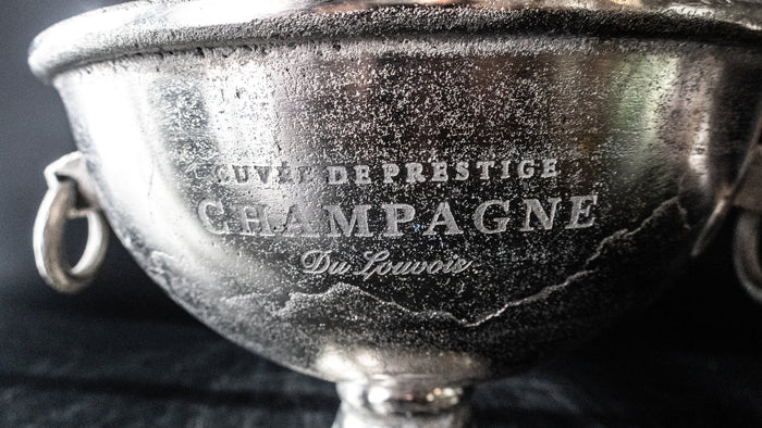 Silver Tone Cuvee De Prestige Champagne Chiller Ice Bucket Ice Buckets